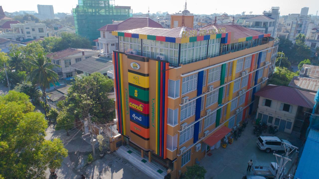 Golden Gum-Kino Hotel Mandalay Exterior foto